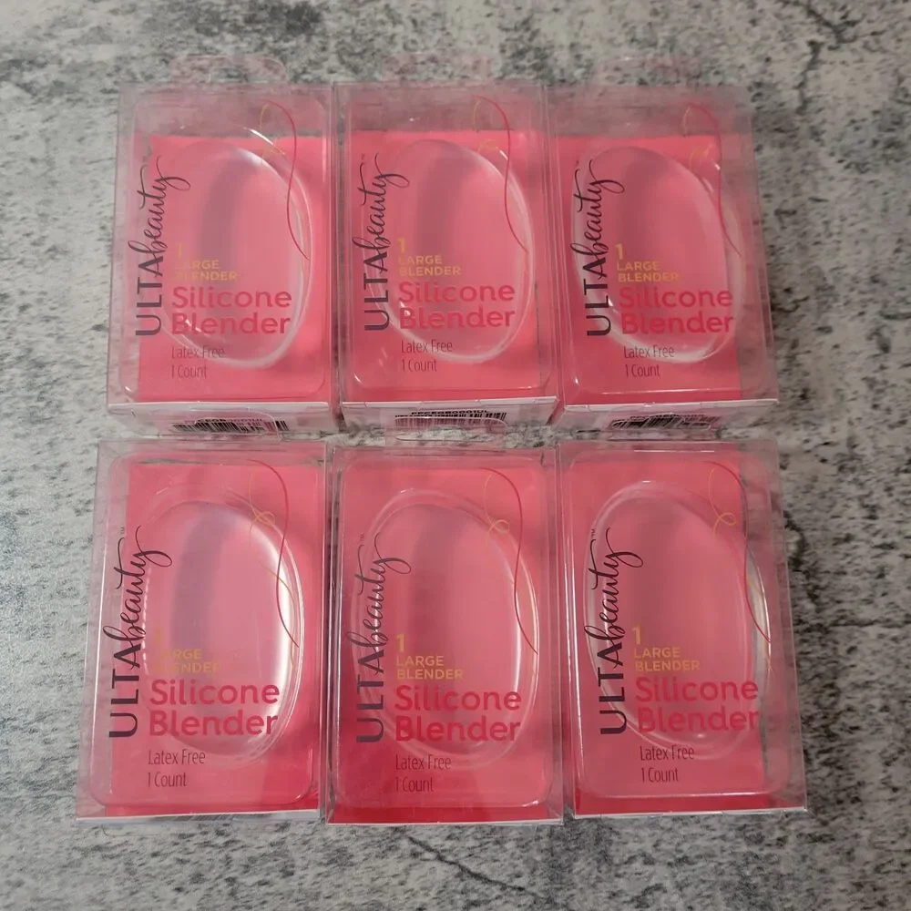 Ulta Beauty *6 Pack* 1 Large Silicone Blender Latex Free NEW Foundati Applicator